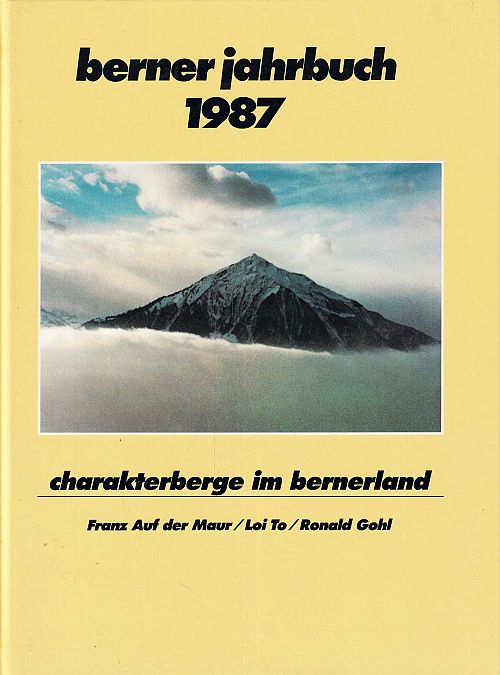 Berner Jahrbuch 1987