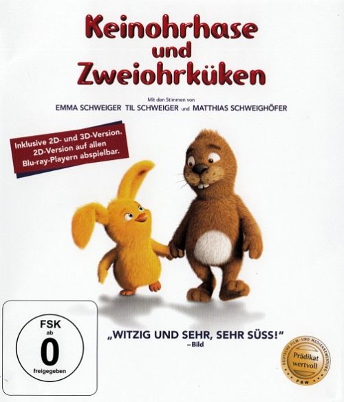 Keinohrhase und Zweiohrküken [Blu-ray 3D]