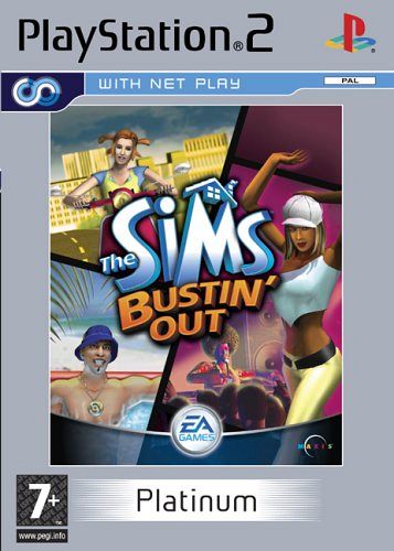 THE SIMS BUSTIN' OUT [Sony PlayStation 2]