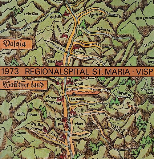 1973 Regionalspital St.. Maria Visp