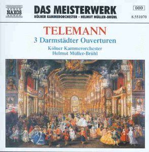 Telemann 3 - Darmstädter Ouvertüre Mue [CD]