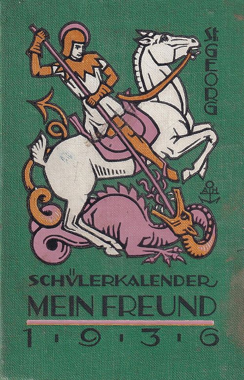 Schülerkalender Mein Freund 1936