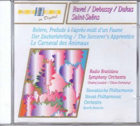 Ravel , Debussy, Dukas, Saint Saäns [CD]