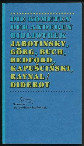 Die Kometen der anderen Bibliothek
