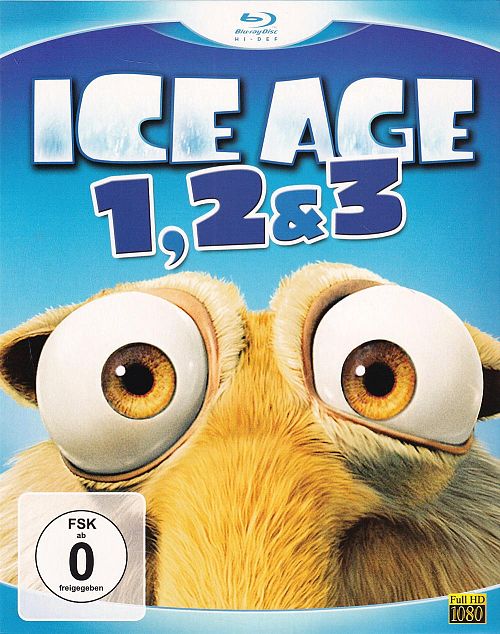Ice Age 1, 2 & 3 [Blu-ray]