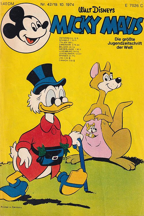 Micky Maus - Nr 42 - 1974