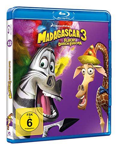 Madagascar 3 - Flucht durch Europa [Blu-ray]