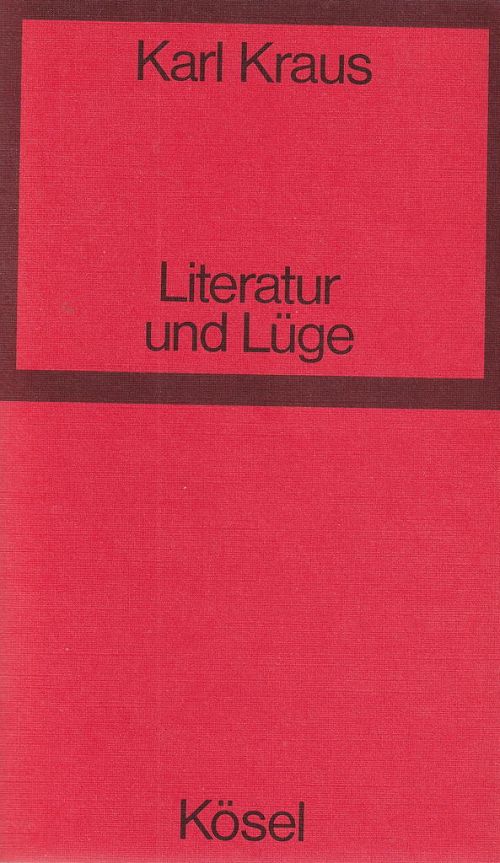 Literatur und Lüge