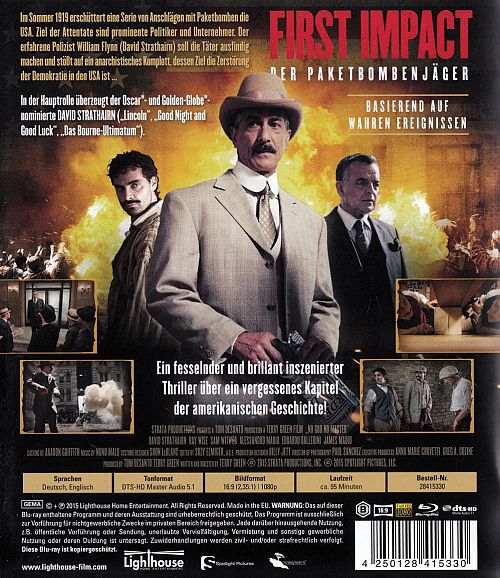First Impact - Der Paketbombenjäger [Blu-ray]