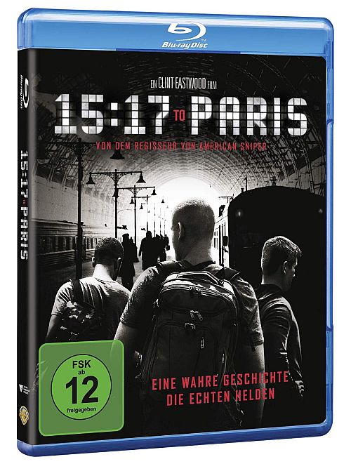 15:17 to Paris [Blu-ray]