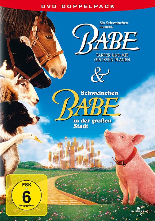 Ein Schweinchen namens Babe & Schweinchen Babe in der grossen Stadt [DVD]