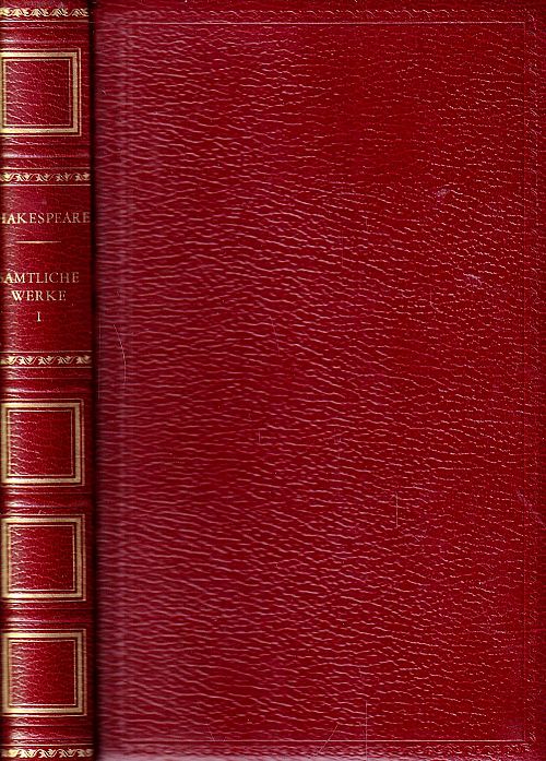 William Shakespeare Sämtliche Werke 1
