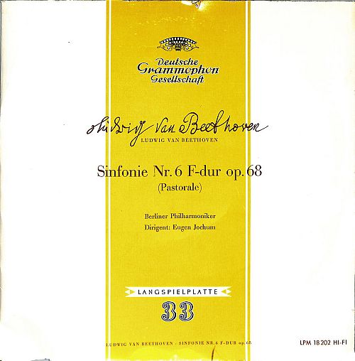 Ludwig van Beethoven – Sinfonie Nr. 6 F-Dur Op. 68  [Vinyl]
