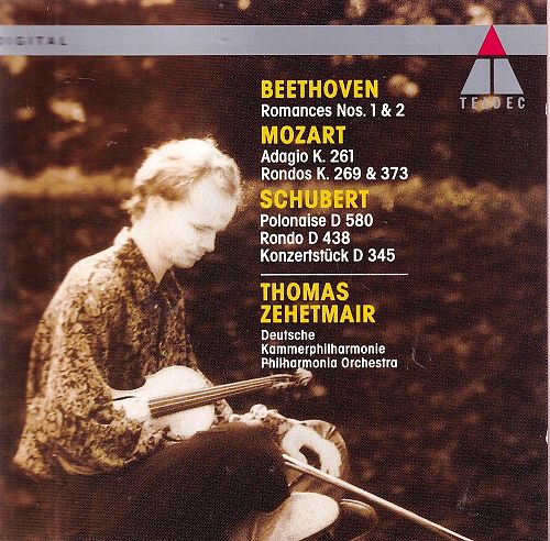 Schubert, Beethoven, Mozart - Works For Violin & Orchestra [CD]