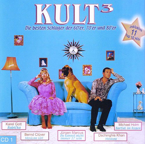 Kult 3 - Die besten Schlager der 60er, 70er und 80er  [CD]