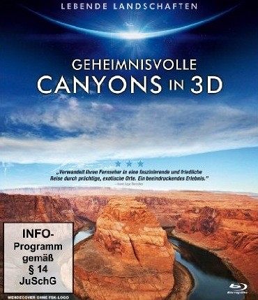 Lebende Landschaften - Geheimnisvolle Canyons in 3D [Blu-ray 3D]