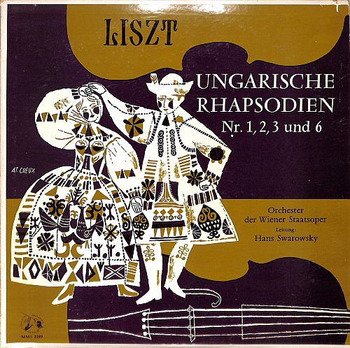 Ungarische Rhapsodien Nr. 1, 2, 3 Und 6  [Vinyl]