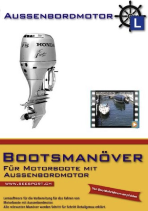 Bootsmanöver für Motorboote mit Aussenbordmotor [PC]