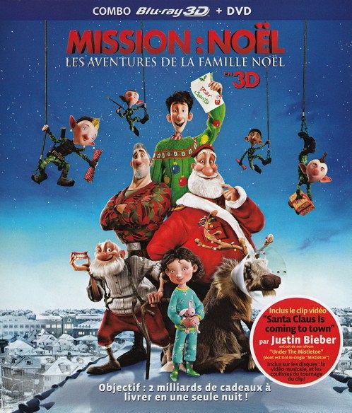 Mission Noël - Les aventures de la famille Noël  [Blu-ray 3D]
