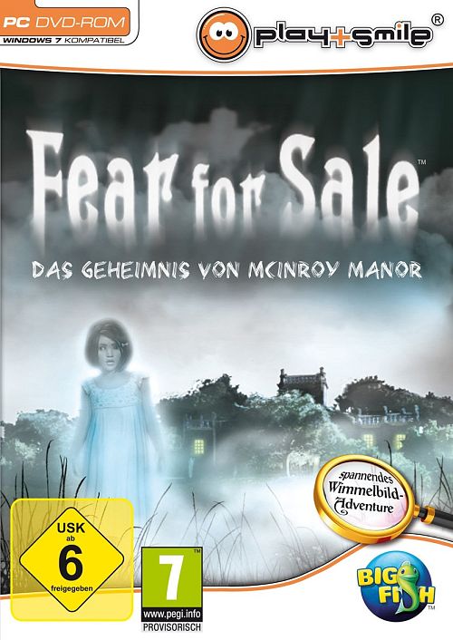 Fear for sale - Das Geheimnis von McInroy Manor [PC-Spiel]