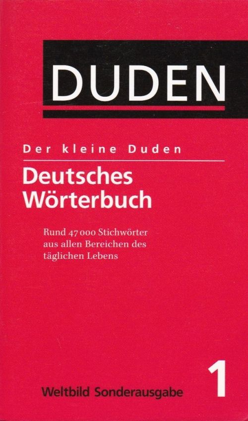 Der kleine Duden - deutsches Wörterbuch