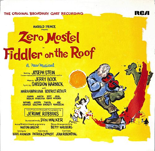 Zero Mostel in Fiddler on the Roof [Vinyl]