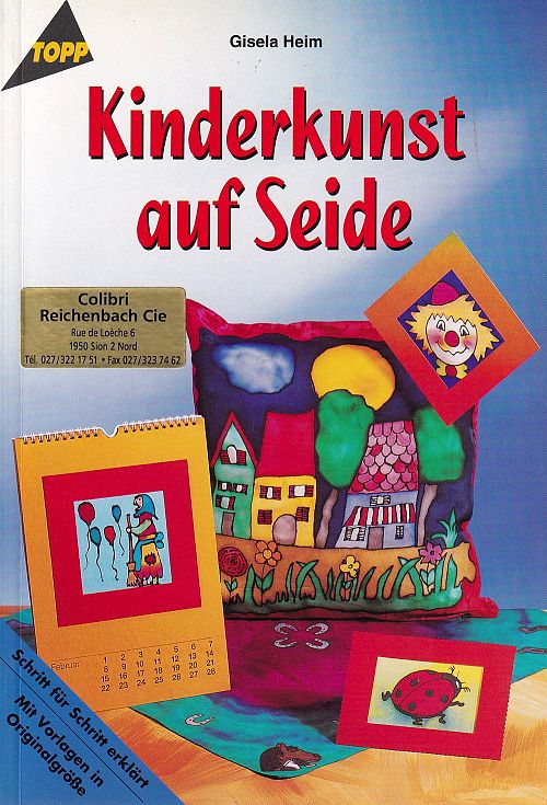 Kinderkunst auf Seide
