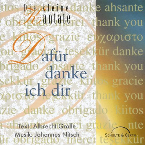 Dafür danke ich dir [CD]