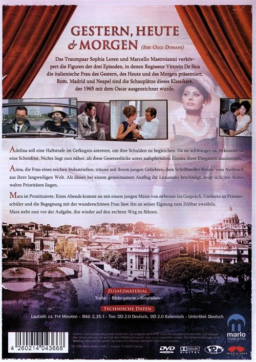 Gestern, heute & morgen [DVD]