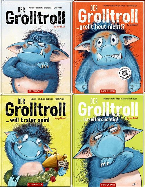 Der Grolltroll in 4 Bänden