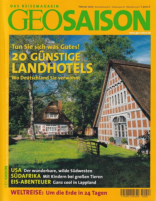 GeoSaison - 20 günstige Landhotels 