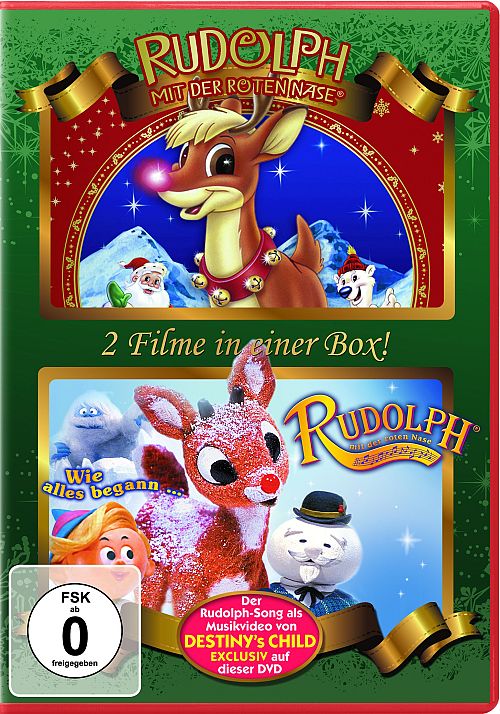 Rudolph mit der roten Nase / Rudolph mit der roten Nase: Wie alles begann [DVD]