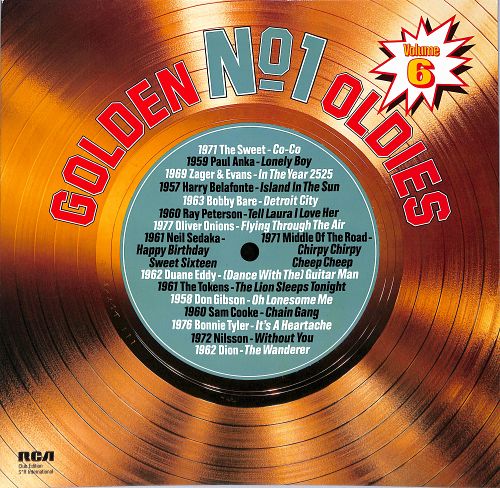 Golden No. 1 Oldies Volume 6 [Vinyl]