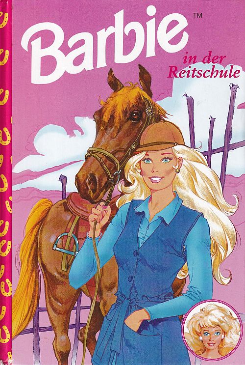 Barbie in der Reitschule
