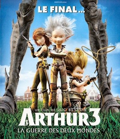 Arthur 3 - La guerre des deux mondes [Blu-ray]