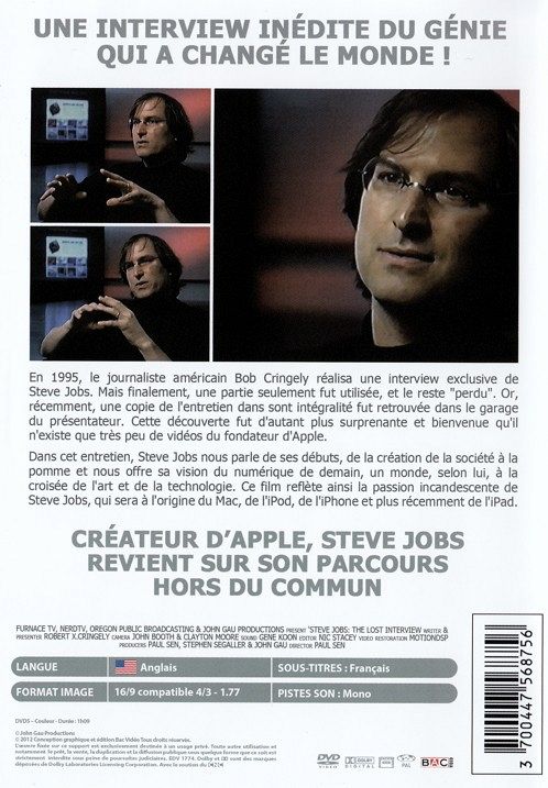 Steve Jobs - The Lost Interview (VOST) [DVD]