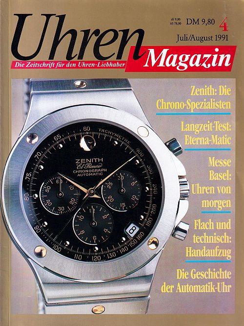 Uhren Magazin 4 - Juli/August 1991