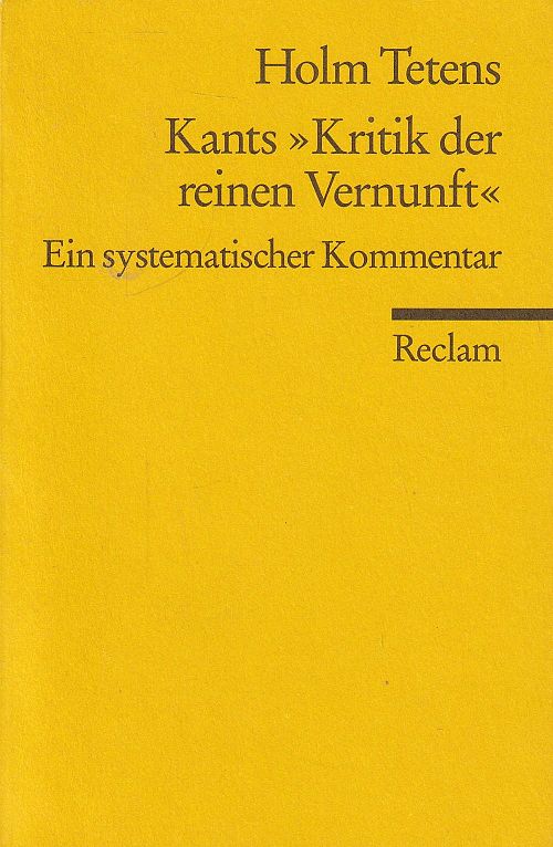 Kants 'Kritik der reinen Vernunft'