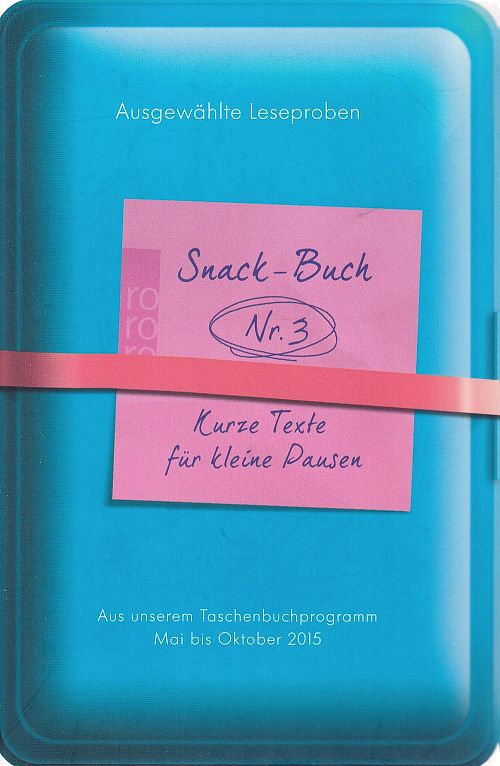 Snack-Buch Nr. 3