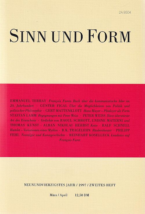 Sinn und Form
