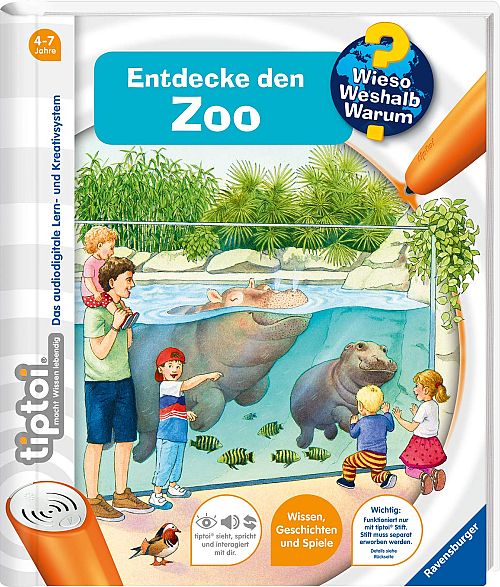 tiptoi® Wieso? Weshalb? Warum? Entdecke den Zoo