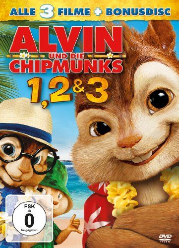 Alvin und die Chipmunks 1,2 & 3 [DVD]