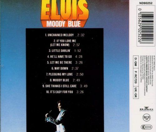 Moody Blue [CD]