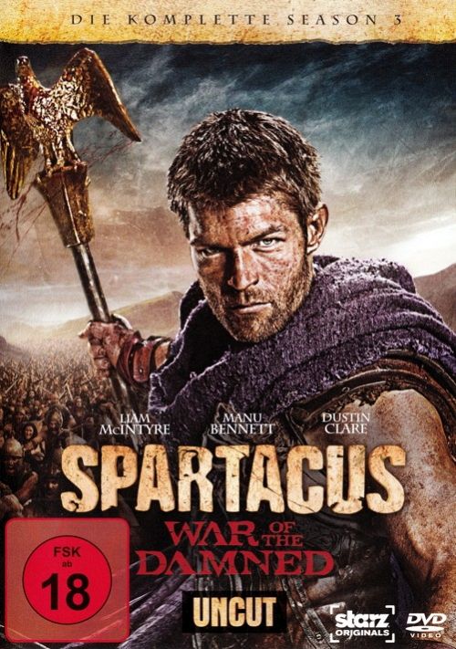 Spartacus - War of the Damned - Staffel 3 [DVD]