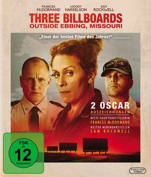 Three Billboards Outside Ebbing, Missouri [Blu-ray]