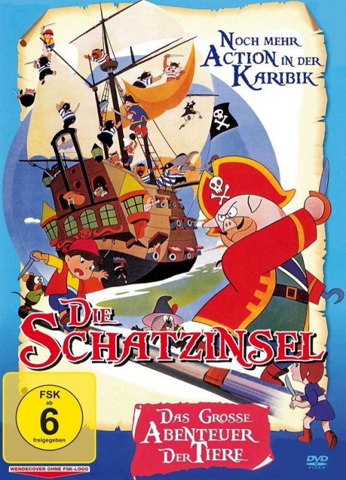 Die Schatzinsel - Das große Abenteuer der Tiere [DVD]