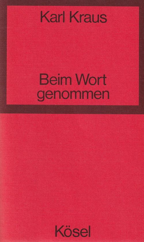 Beim Wort genommen