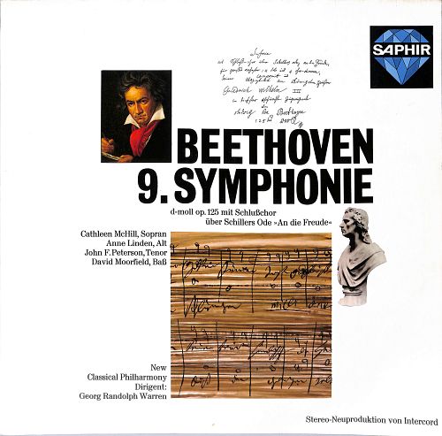 Beethoven 9. Symphonie [Vinyl]