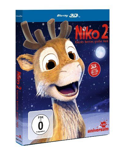 Niko 2 - Kleines Rentier, grosser Held [Blu-ray 3D]