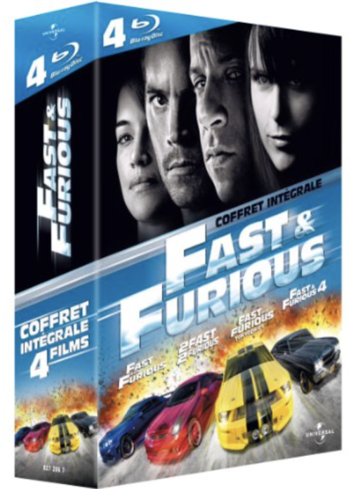Fast & Furious - Coffret intégrale [Blu-ray]